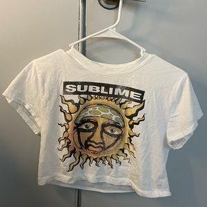 sublime crop top